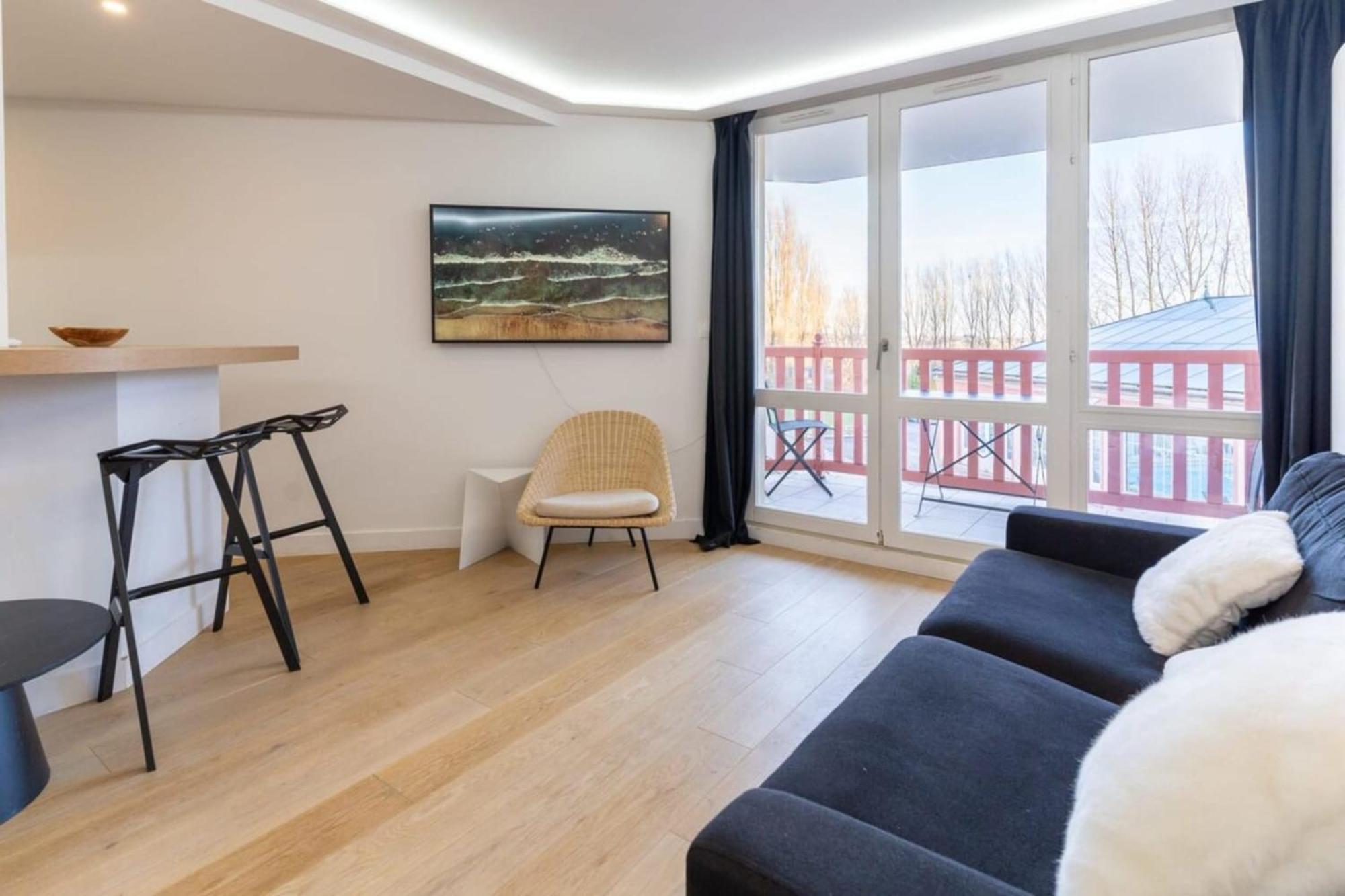 Beautiful Flat With Swimming Pool Tennis Court And Parking 148 Le Touquet Екстериор снимка
