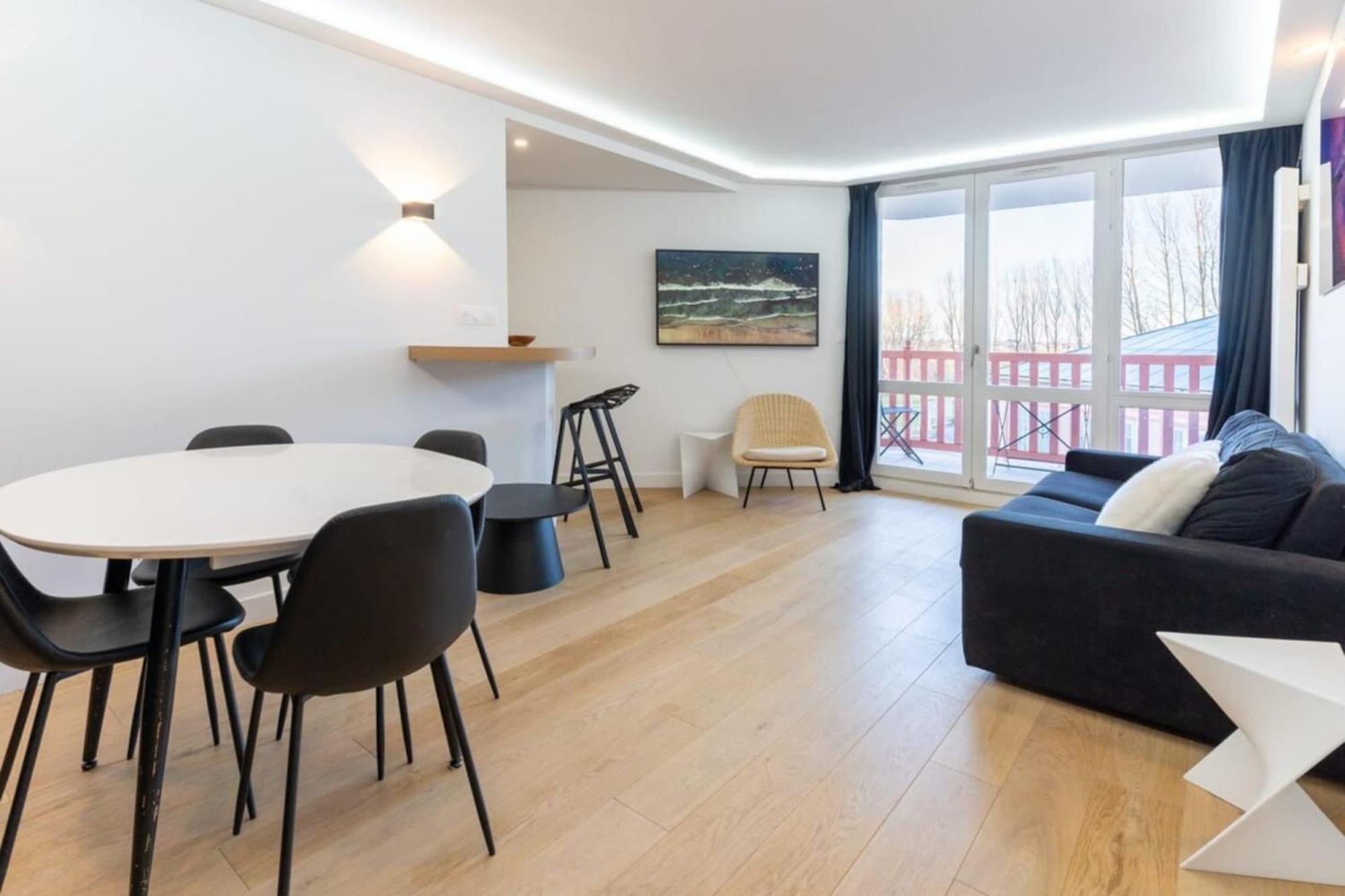 Beautiful Flat With Swimming Pool Tennis Court And Parking 148 Le Touquet Екстериор снимка